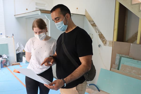 entretien avec un architecte