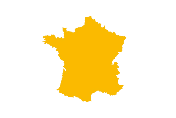 Carte de la zone d'intervention de KS Rénov en Île-de-France