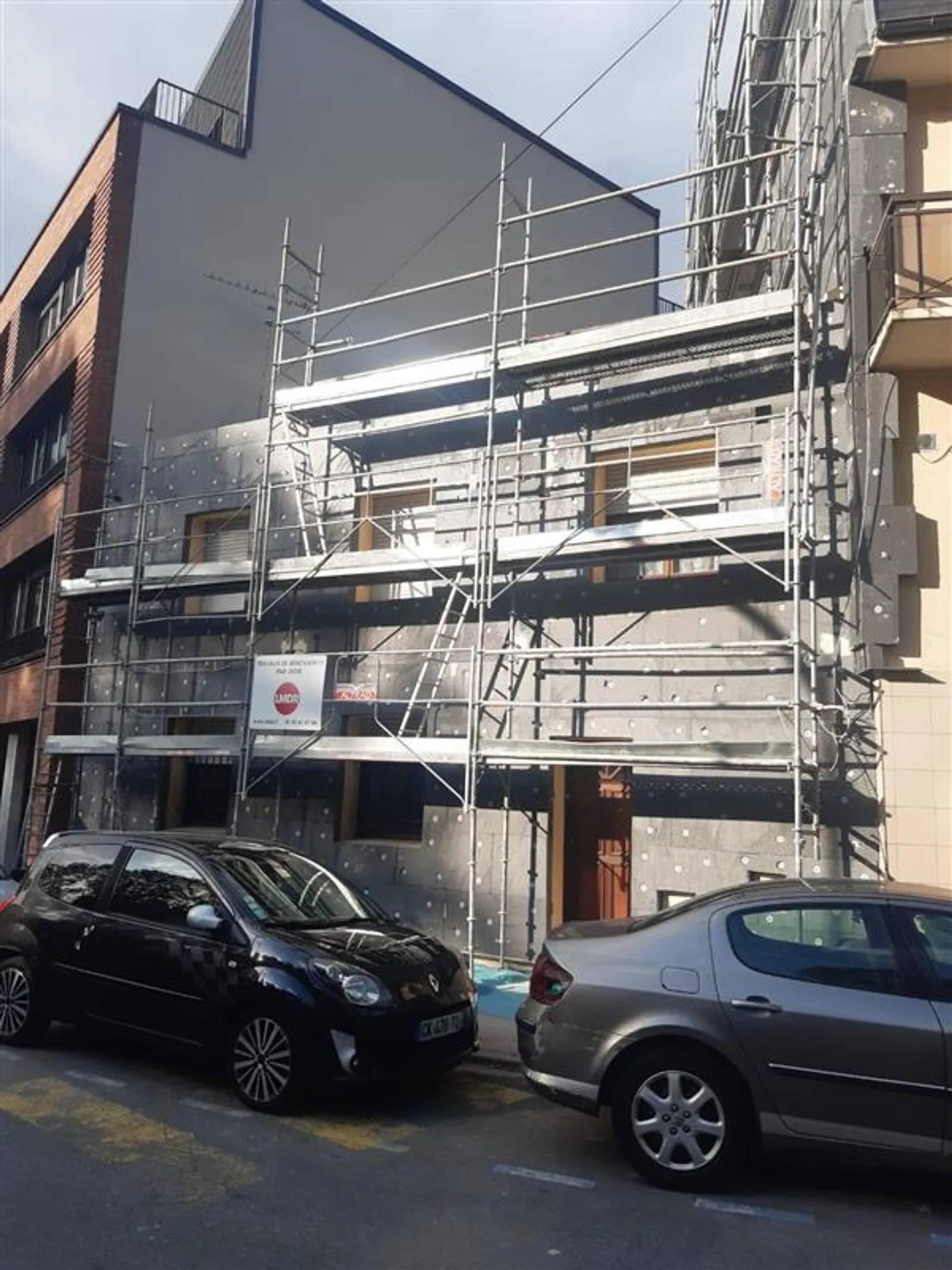 Chantier d'isolation thermique extérieure réalisé par KS Rénov