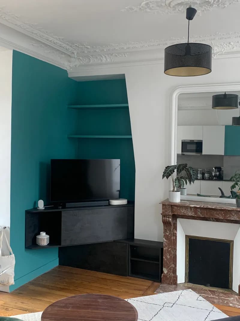 Réaménagement d'un appartement à Saint-Mandé (94)