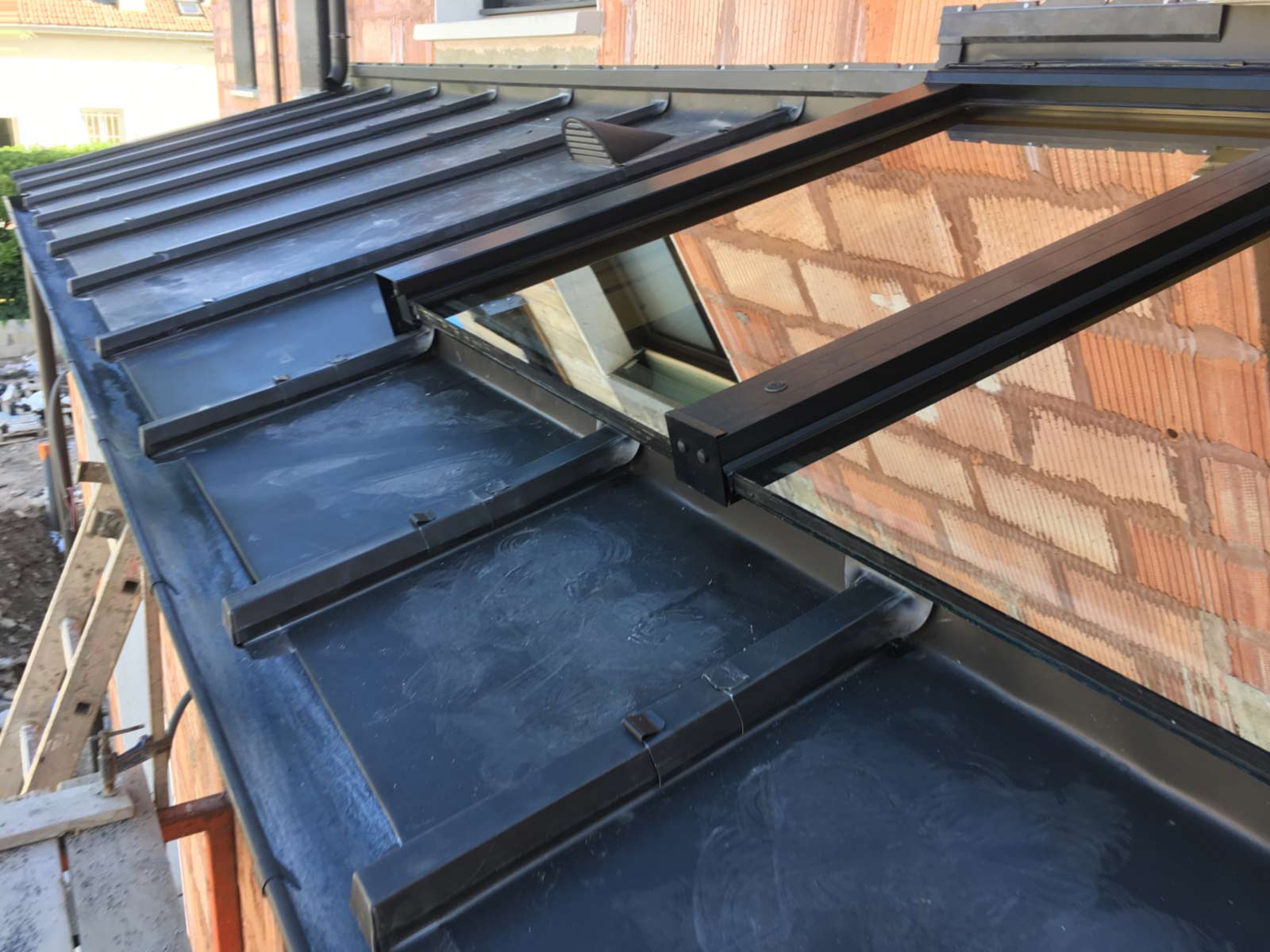 Zinguerie toit maison