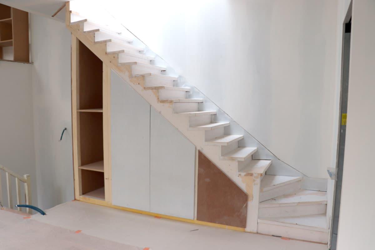 construction d'un escalier sur mesure