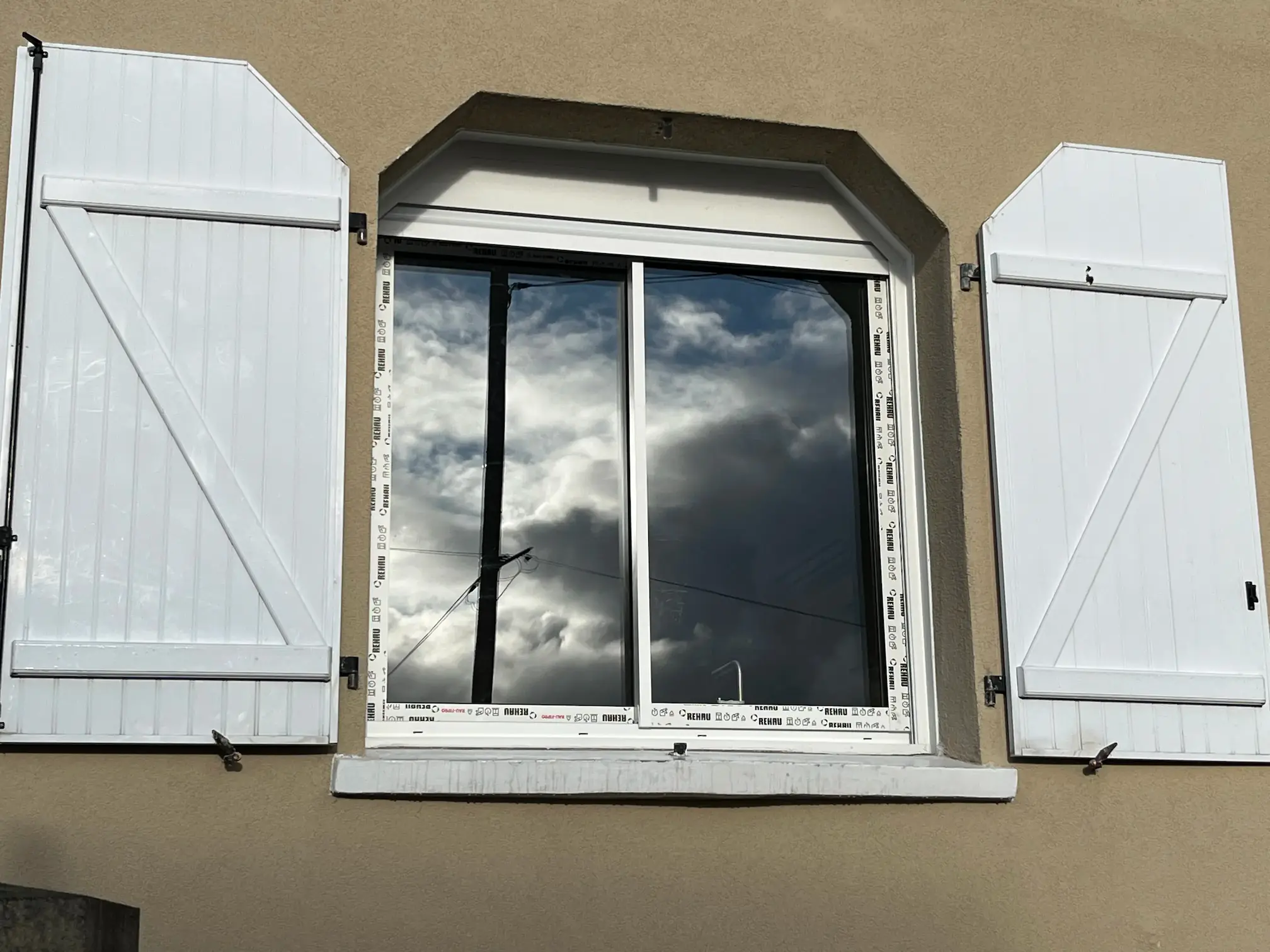 Fenêtres PVC et volets battants